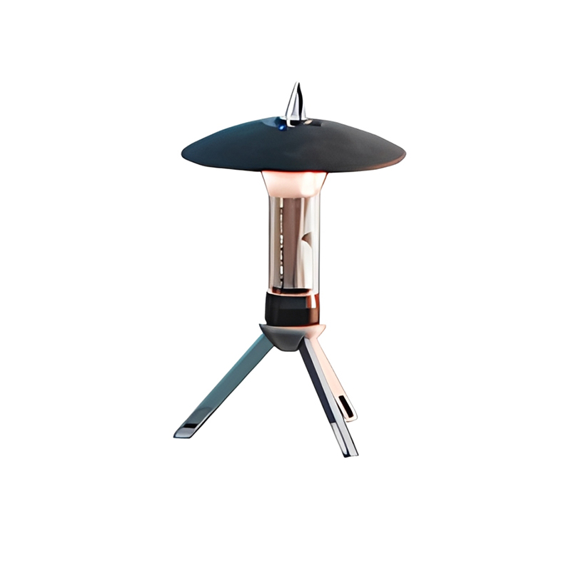 Custom Rechargeable LED Camping Lantern with A Mini Tripod Stand, 3 Lighting Modes, Stepless Dimming, Type-C Fast Charging