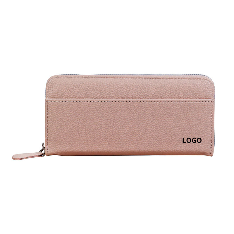 Long PU RFID-blocking Multi-slot Women's Wallet