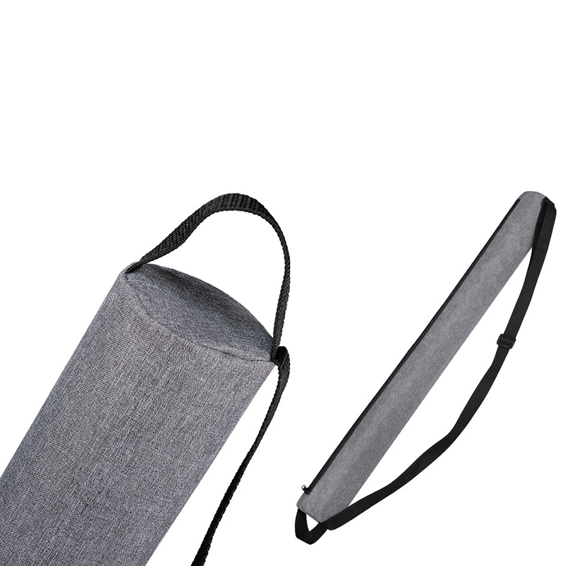 Portable Golf Cylindrical Cooler Bag for 7 Cans, Insulated Oxford & PEVA Crossbody Beverage Cooler with Adjustable Shoulder Strap