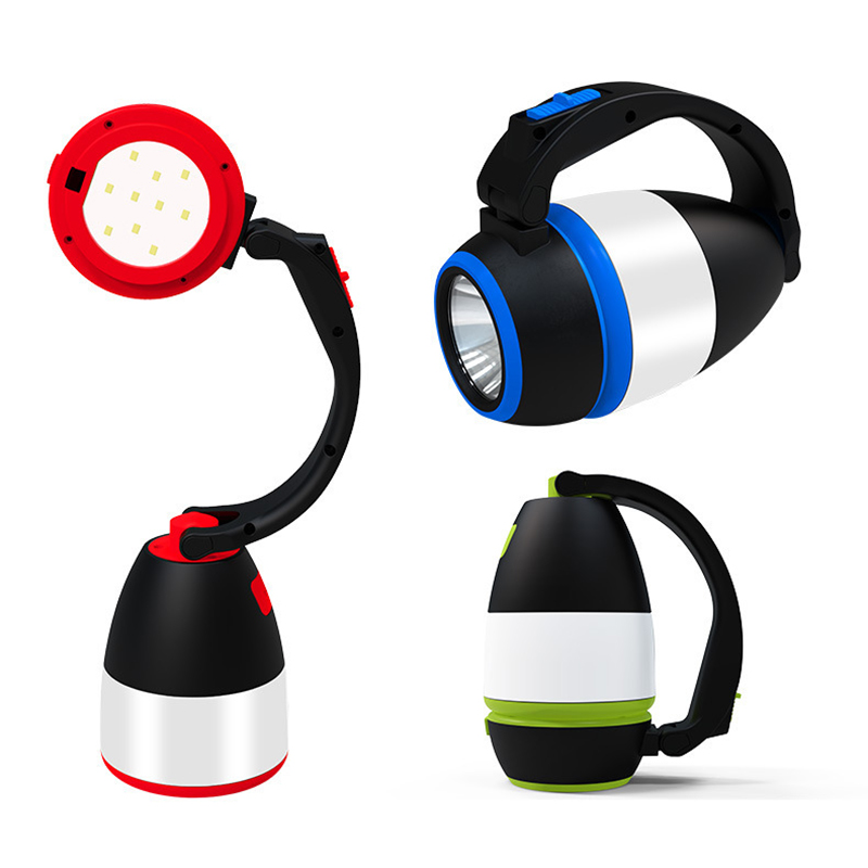 Rechargeable 3-in-1 LED Camping Lantern Flashlight