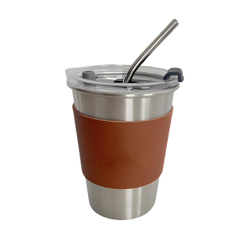 17oz Outdoor Camping Cup With PU Sleeve