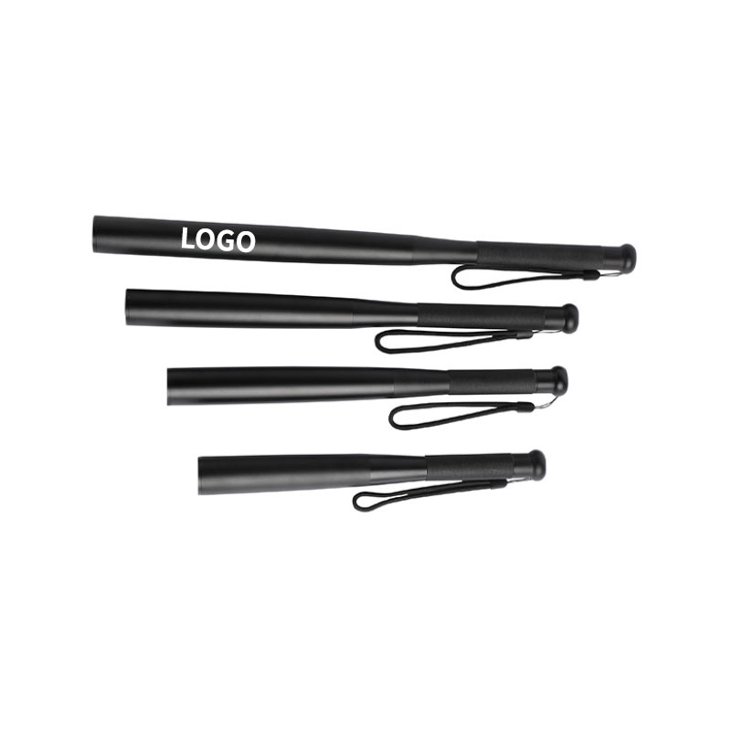  Aluminum Alloy Baseball Bat Shaped LED Flashlight Self Defense Stick