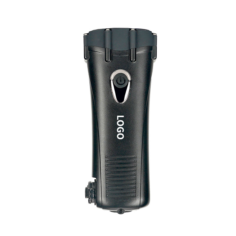 Heavy-duty 10-meter Waterproof Hand-crank Flashlight