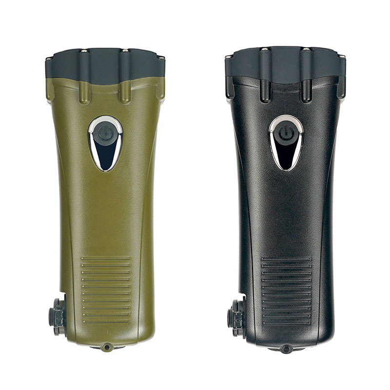 Heavy-duty 10-meter Waterproof Hand-crank Flashlight