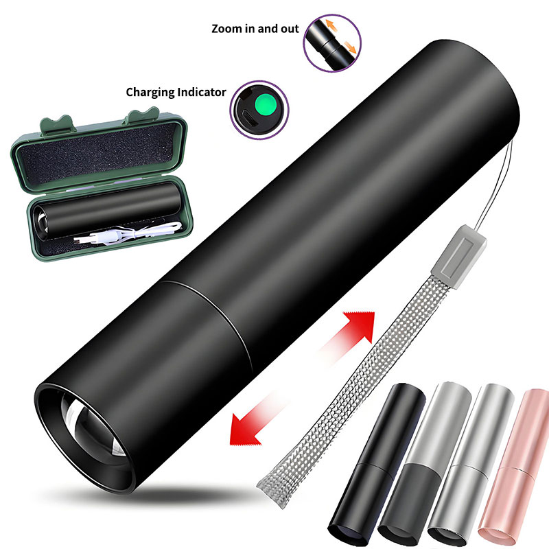 Rechargeable High-power LED Mini Flashlight